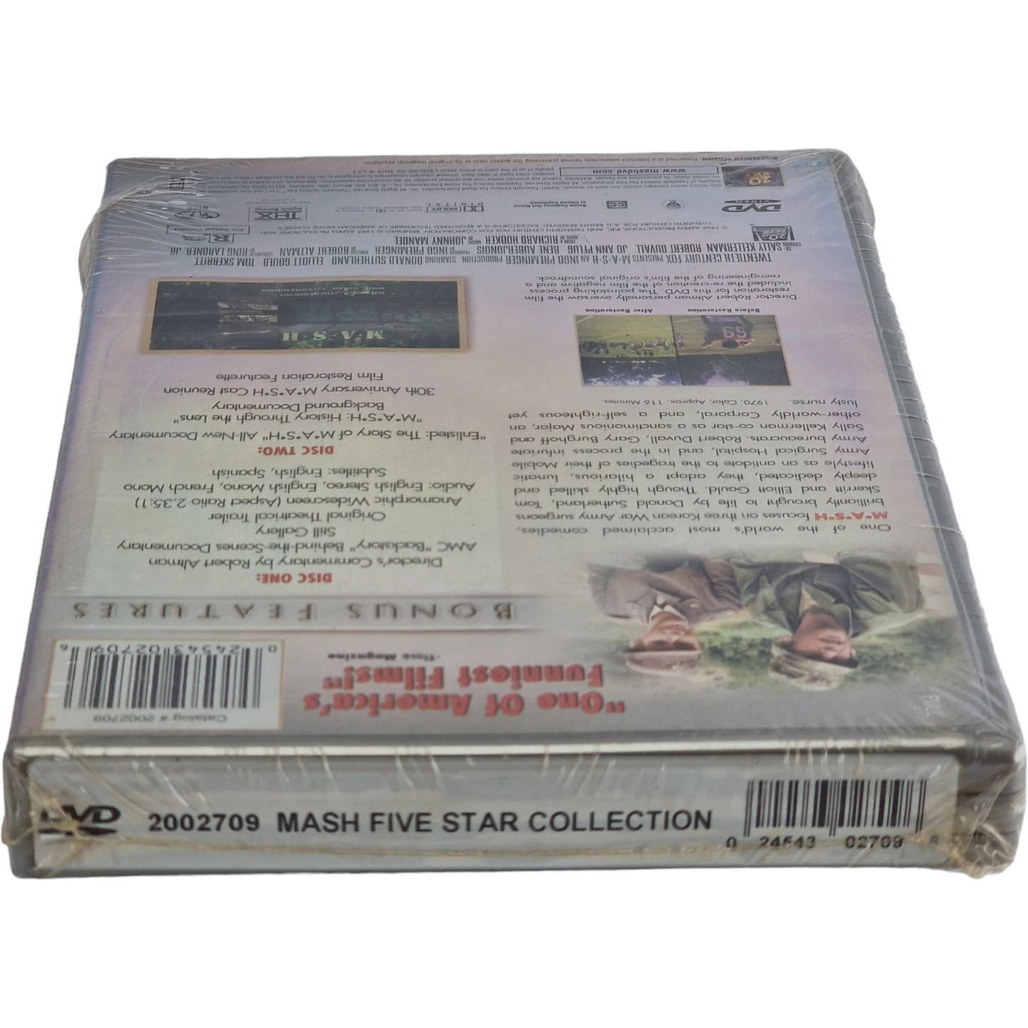 M*A*S*H 1970 DVD Five Star Collection Robert Altman Donald Sutherland Zone 1