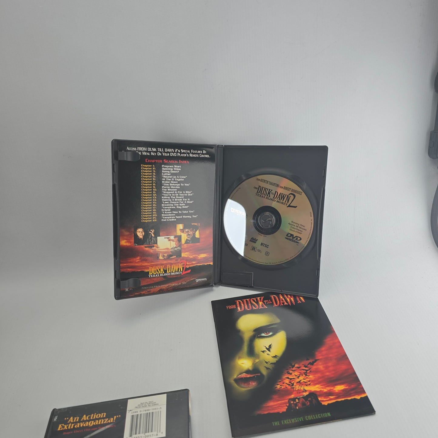 From Dusk Till Dawn: The Exclusive Collection DVD 3 Films Boxed Set  Zone 1 US Import