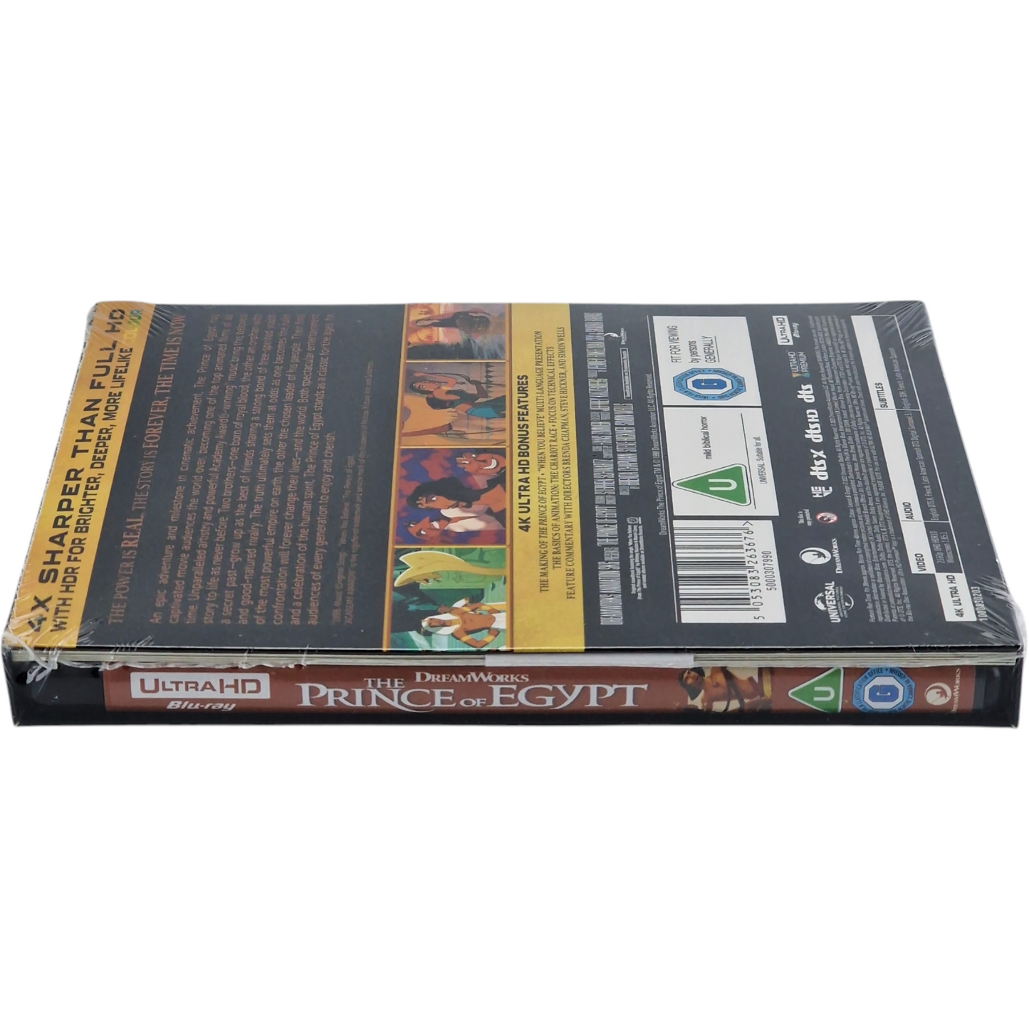 Le prince d'Égypte 4K Ultra HD Édition Collector limitée 25e anniversaire Libre