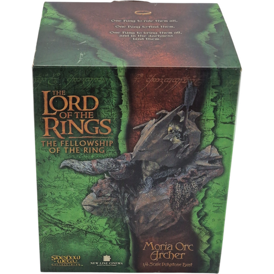 Seigneur des Anneaux Buste Polystone Moria Orc Archer Sideshow Weta