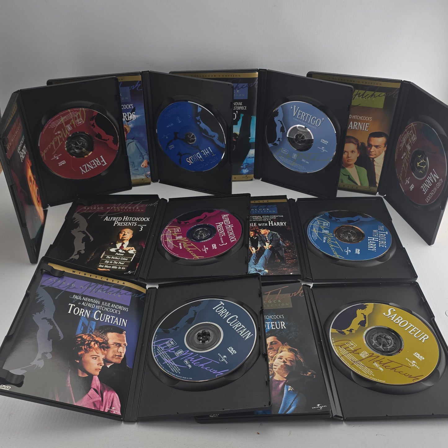 Alfred Hitchcock Collection: Best of Volume 2 DVD 10 Films Zone 1 US Import