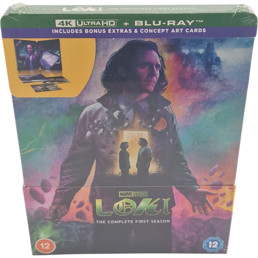 Loki : série 1 ère Saison SteelBook 4K Ultra HD + Blu-ray Limt Collector's Libre