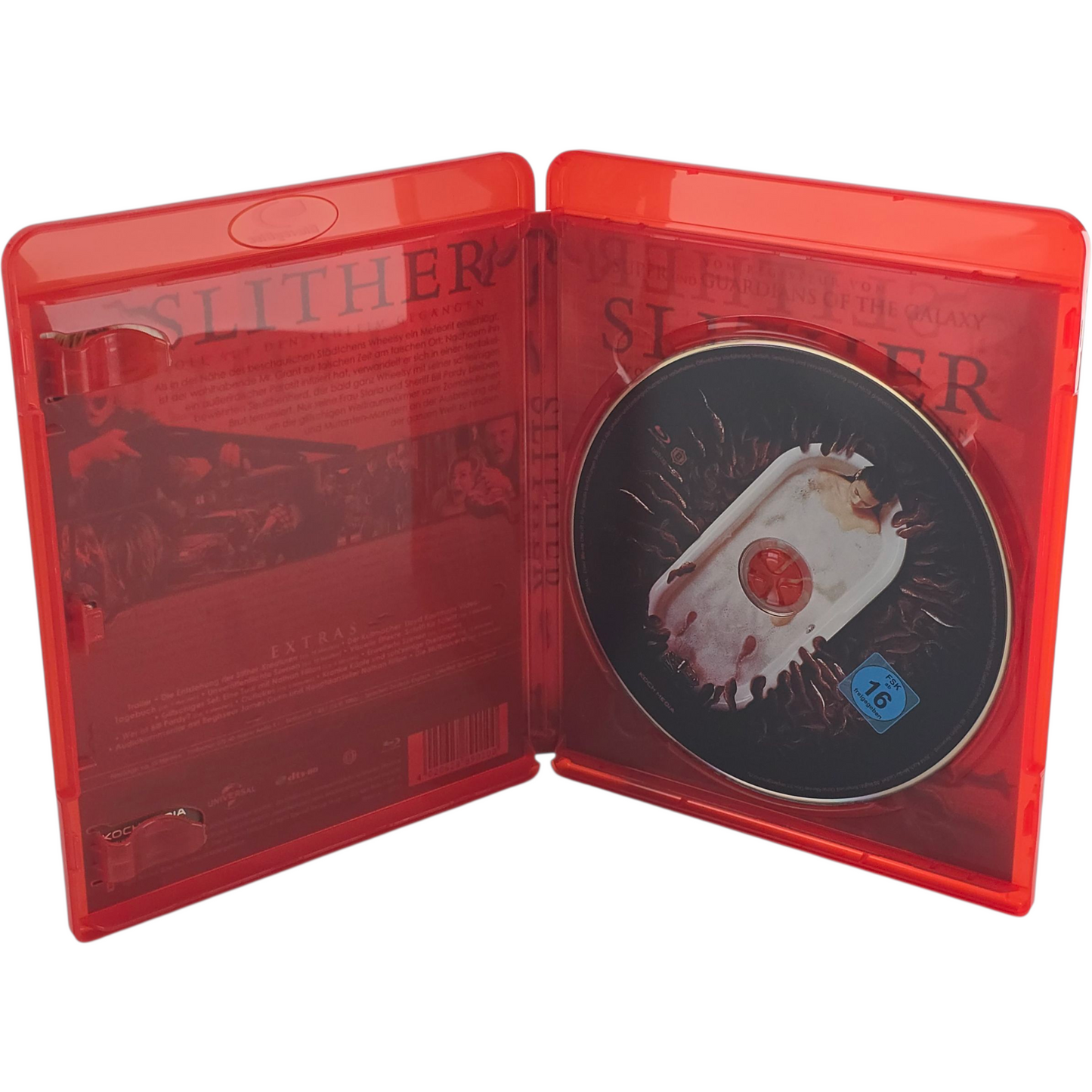 Slither-VOLL Auf den Schleim gegangen Blu-Ray Import Allemangne Zone B VO