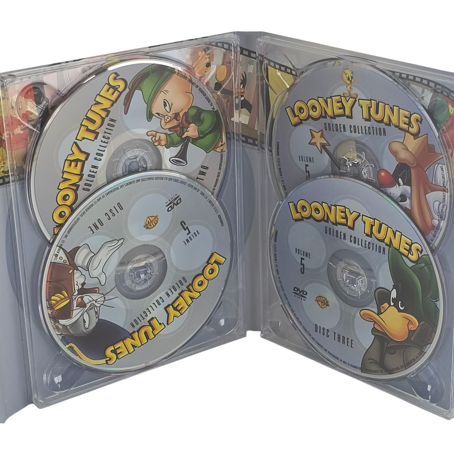 Looney Tunes DVD 4 Disques Classic Disney Golden Collection 5 Zone 1 US Import