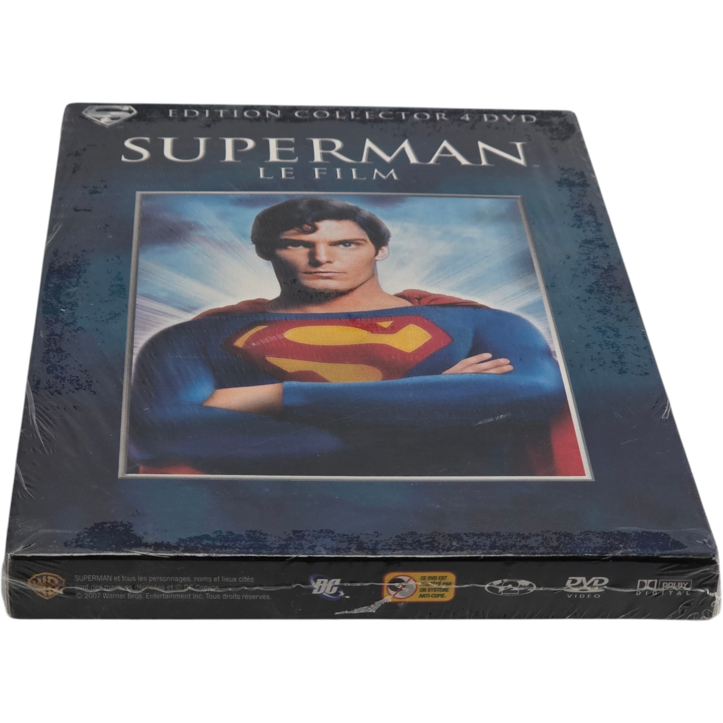 Superman Collector 4 X DVD Coffret Digipack Christopher Reeve Marlon Brando B