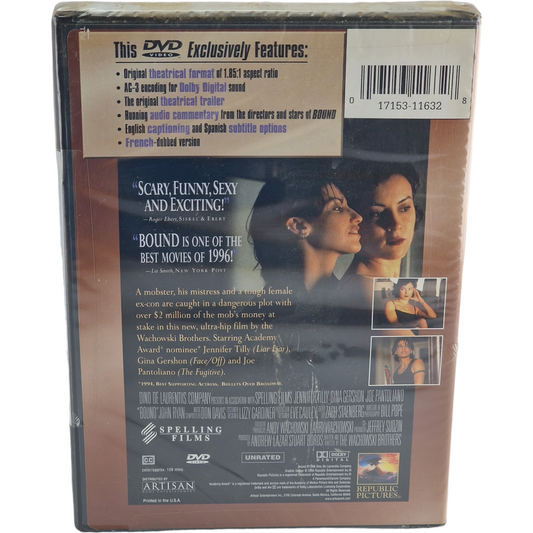 Bound – Boîtier Amaray DVD – vue 3