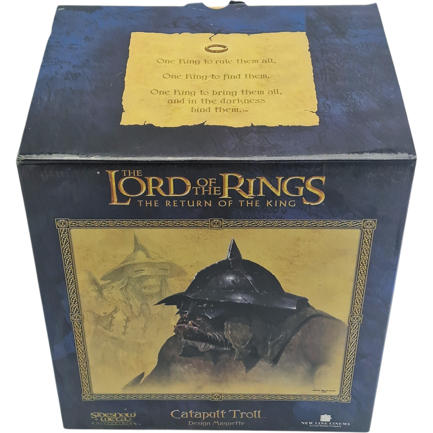 Seigneur des Anneaux Buste Resine CATAPULT TROLL Sideshow Weta  3000 EX Numéroté