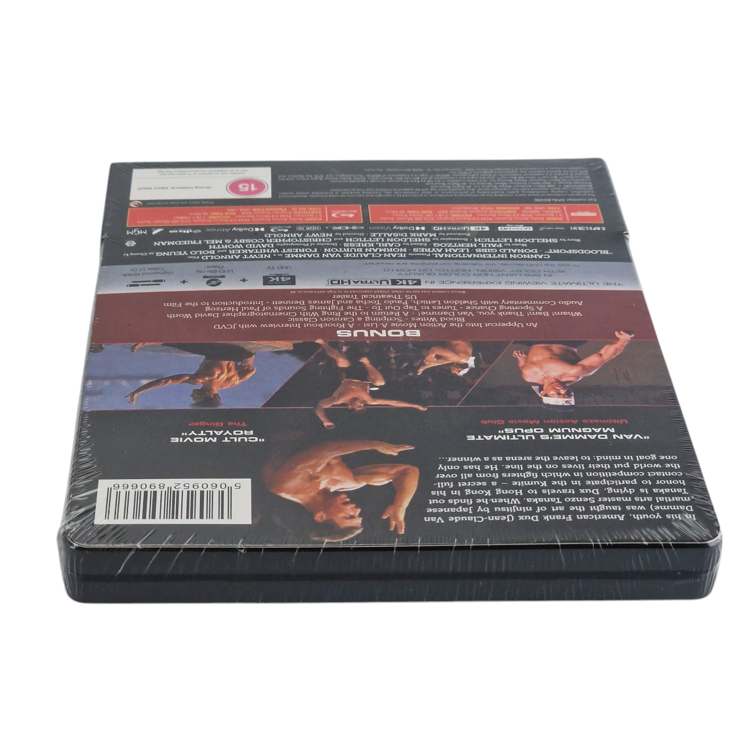 Bloodsport Steelbook Débossé 4K Ultra HD + Blu-ray Limitée Collector's Edition B