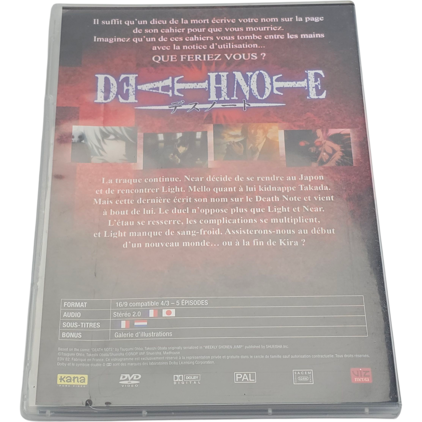 Death Note-Vol. 3 Coffret 3 DVD Tetsurô Araki Zone 2
