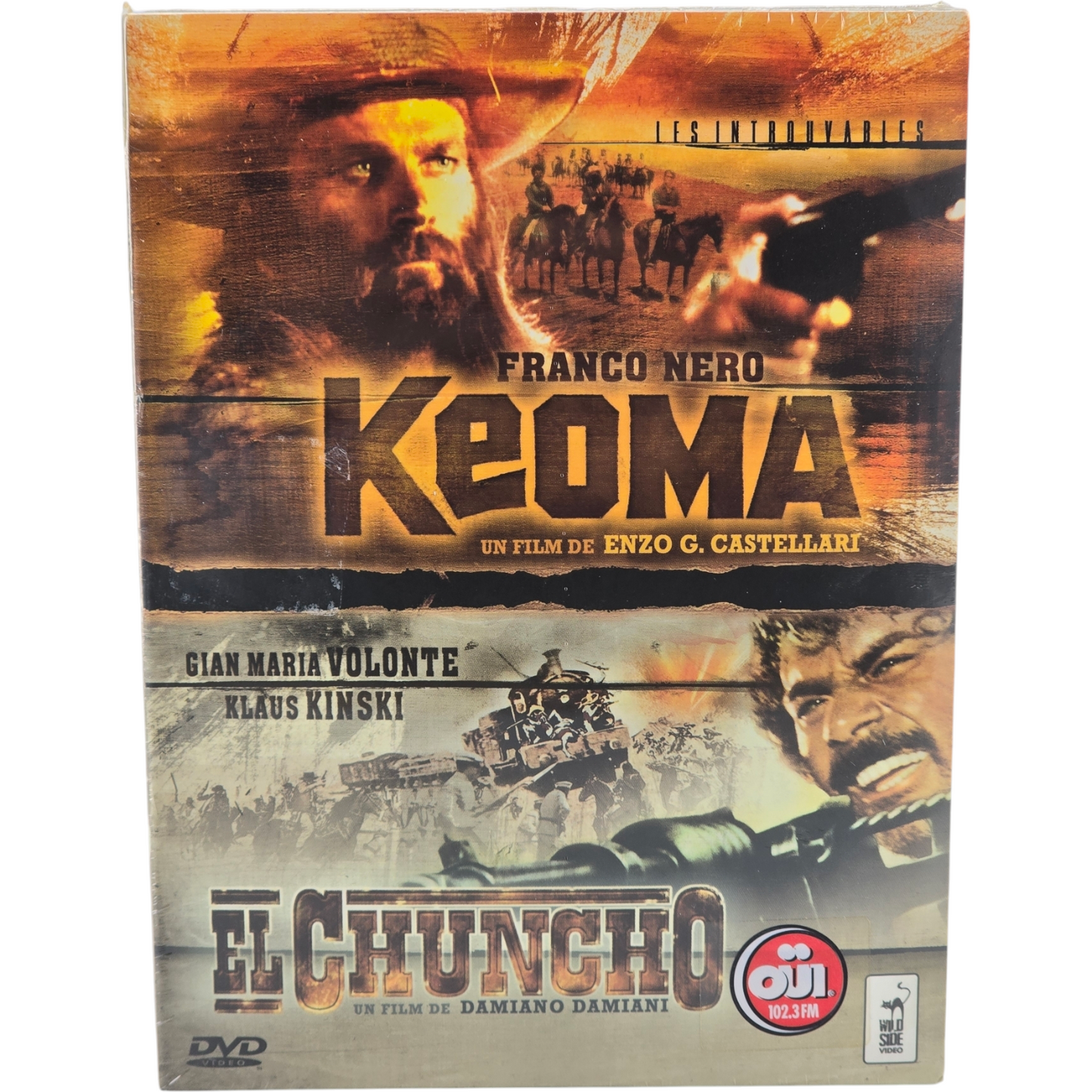 Keoma + El Chuncho - Enzo G. Castellari 2 X DVD 2 Films Zone 2
