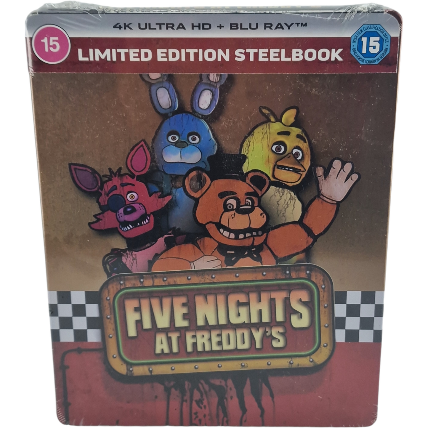 Five Nights at Freddy's 4K Ultra HD+Blu-ray Steelbook Édition limitée Zone B