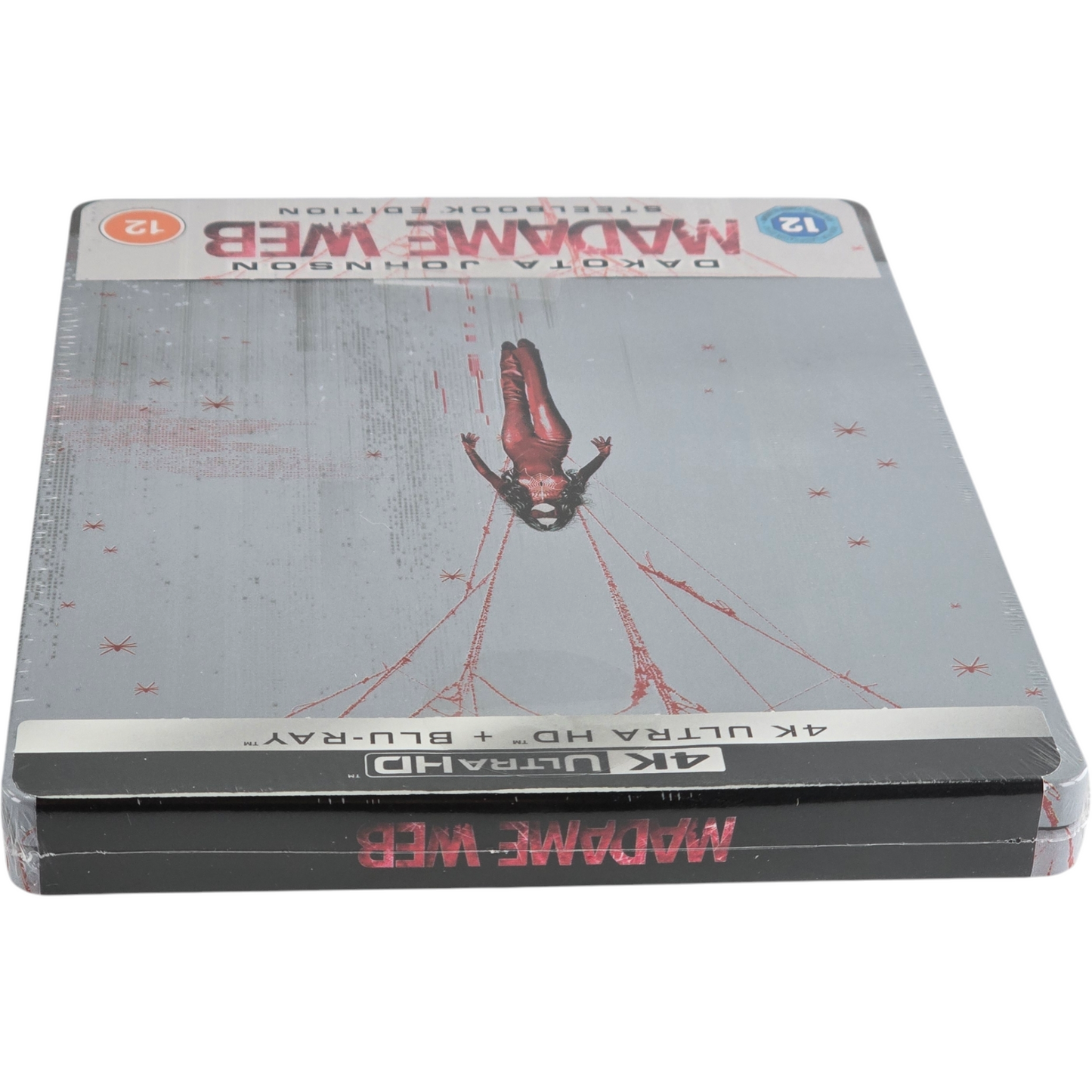 Madame Web Steelbook 4K Ultra HD + Blu-ray Dakota Johnson, Sydney Sweeney B