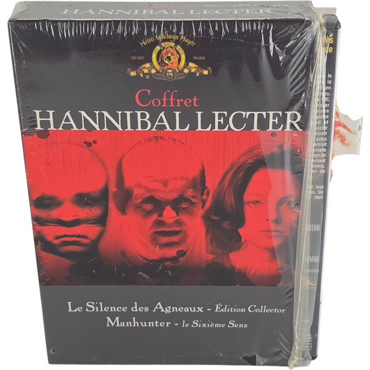 Coffret DVD Hannibal+ Manhunter+ sixième sens + Silence des agneaux Collector Zone 2