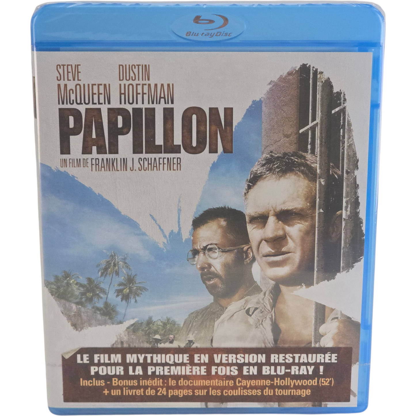 Papillon 1973 Blu-ray HD Steve McQueen , Dustin Hoffman, Region B