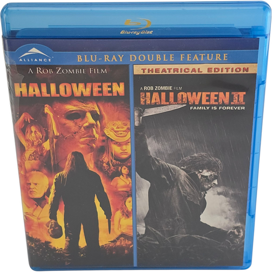 Halloween+Halloween II Blu-ray Double Feature  Zone A -18 Canada Import