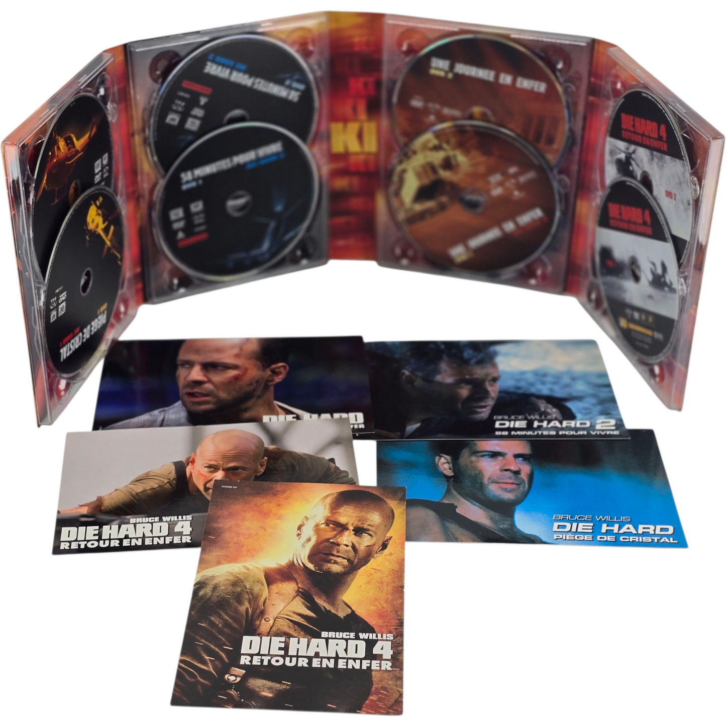 Die Hard  Anthologie Édition Collector 8 X DVD Bruce Willis  Zone 2