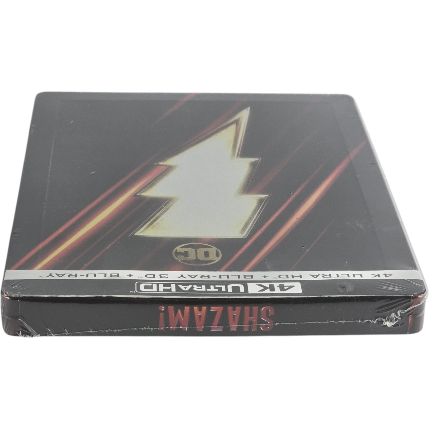 Shazam : SteelBook Débossé 4K Ultra HD + Blu-ray 3D + Blu-ray Édition Limitée Zone Libre