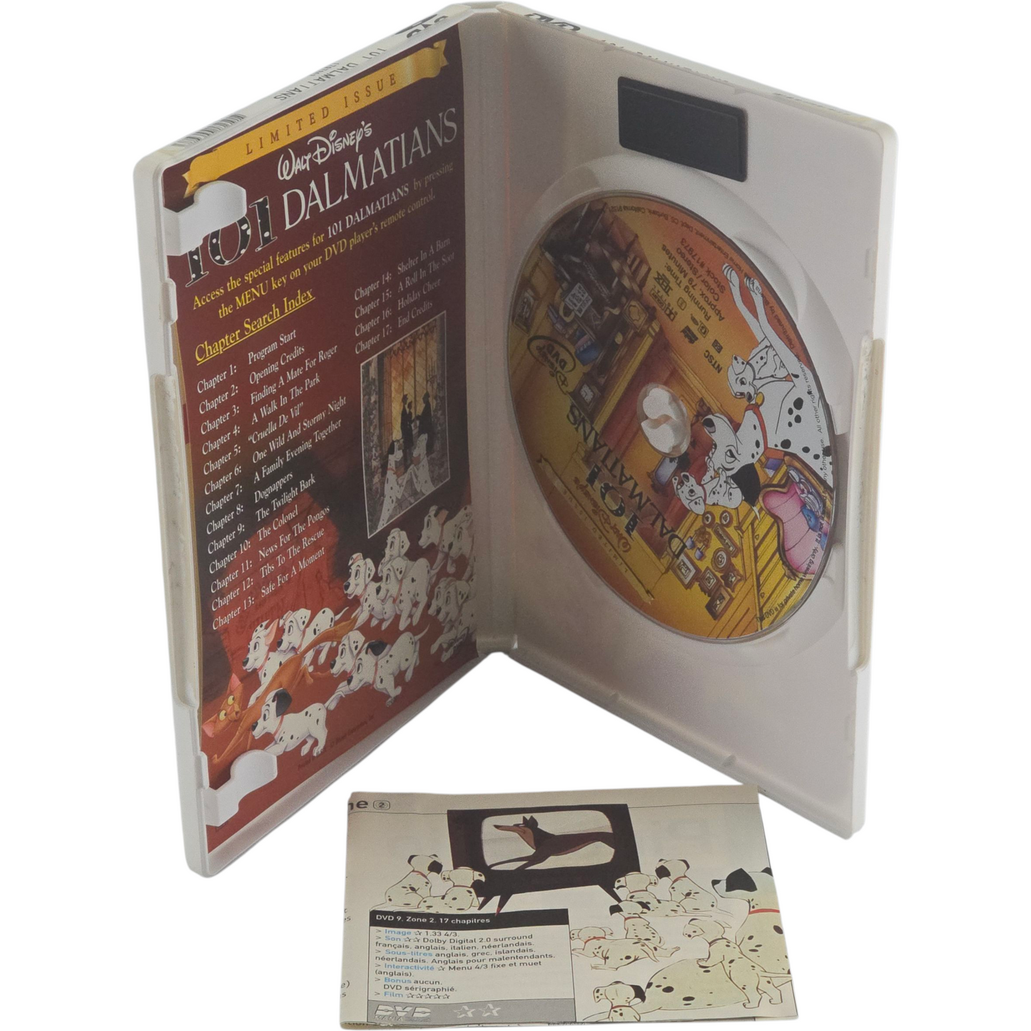 101 Dalmatians Limited Issue Walt Disney Classic Collection Zone 1 US Import
