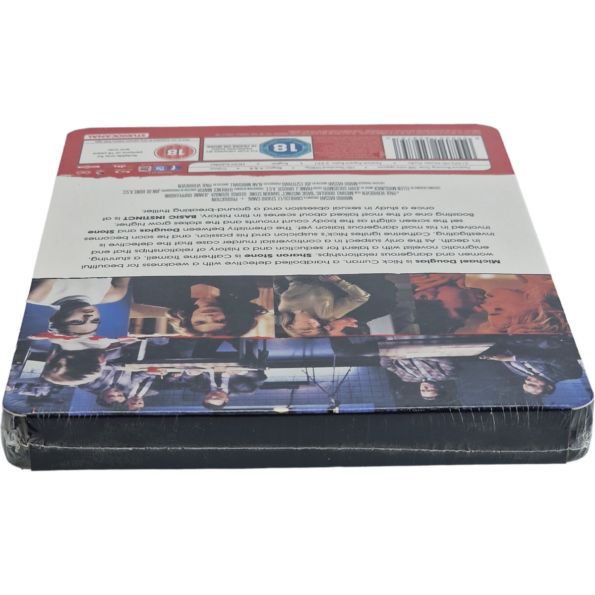 Basic Instinct Blu-ray SteelBook Michael Douglas,Sharon Stone Zavvi 2000 Ex