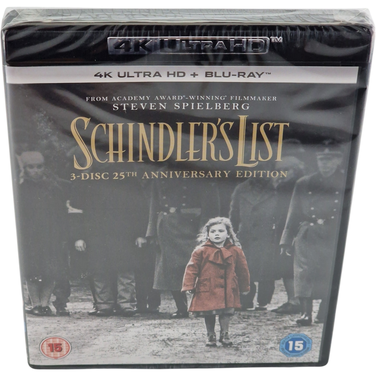 Schindler's List 4K Ultra HD+Blu-ray Spielberg,Liam Neeson, Ralph Fiennes Libre