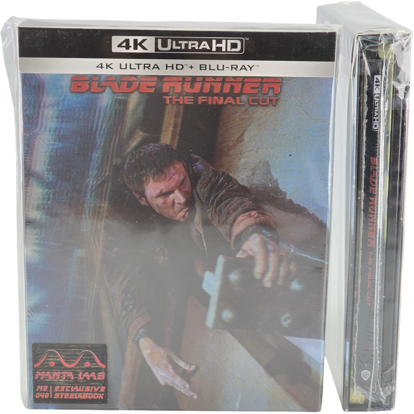Blade Runner Final Cut 4K UHD + Blu-ray Steelbook Lenticulaire Manta lab 1000 Ex