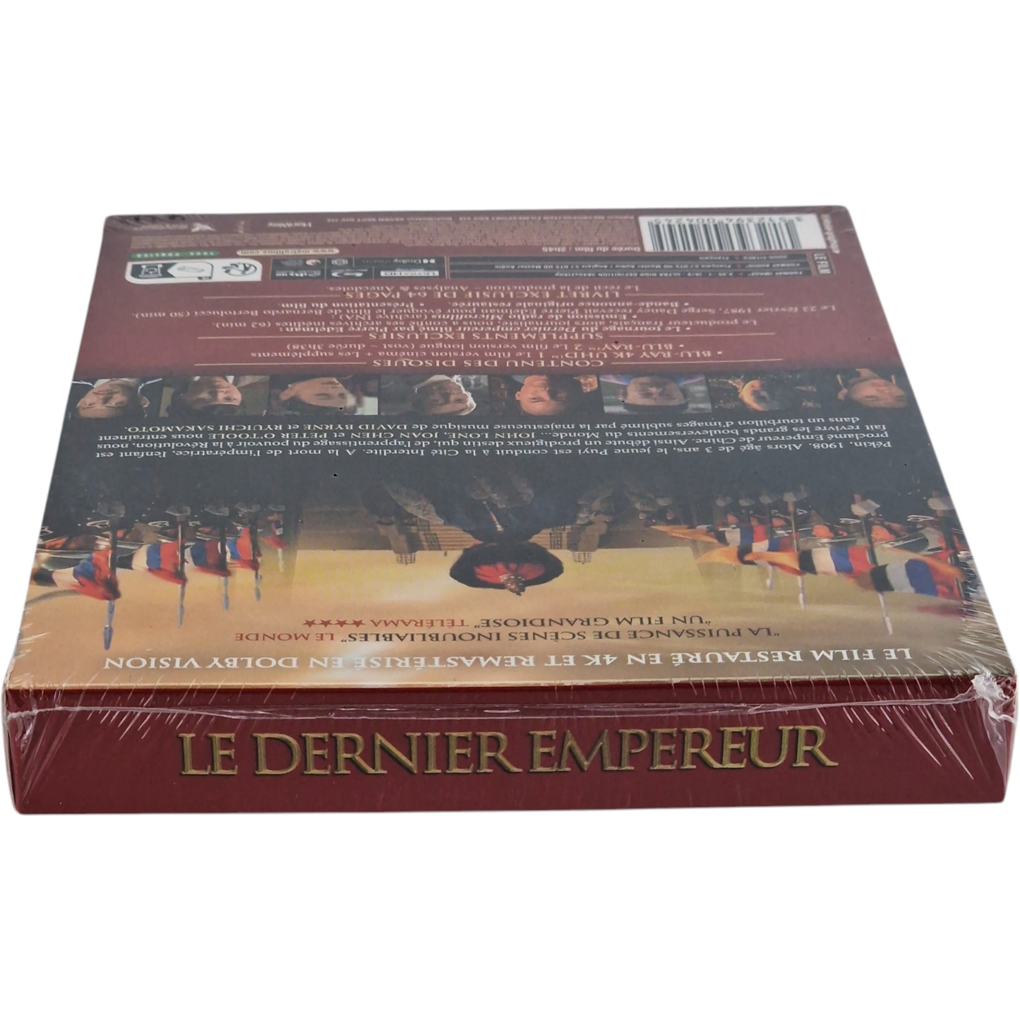 Le Dernier Empereur 4K Ultra HD + Blu-ray Édit Collector limitée DigiPack Zone B