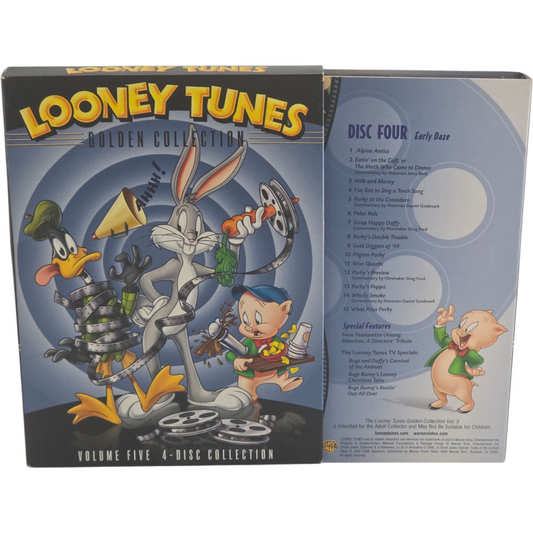 Looney Tunes DVD 4 Disques Classic Disney Golden Collection 5 Zone 1 US Import