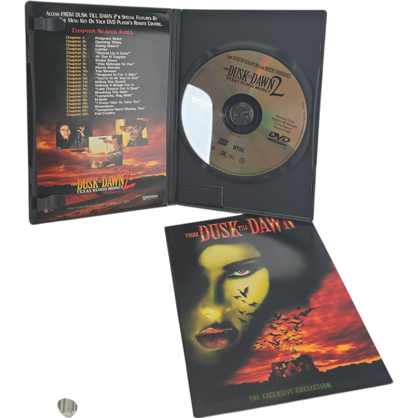 From Dusk Till Dawn: The Exclusive Collection DVD 3 Films Boxed Set  Zone 1 US Import