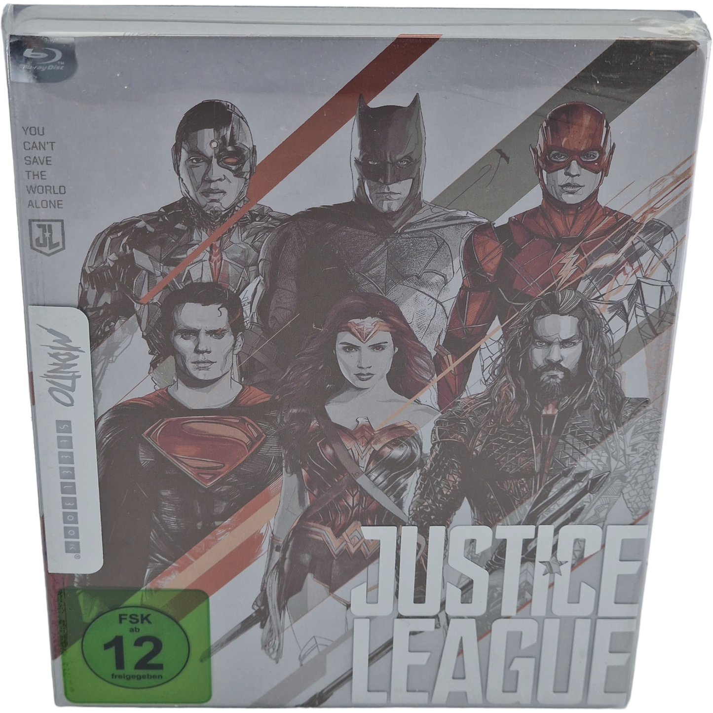 Justice League 4K Ultra HD +Blu-ray SteelBook Mondo X Ben Affleck 2020 Zone B