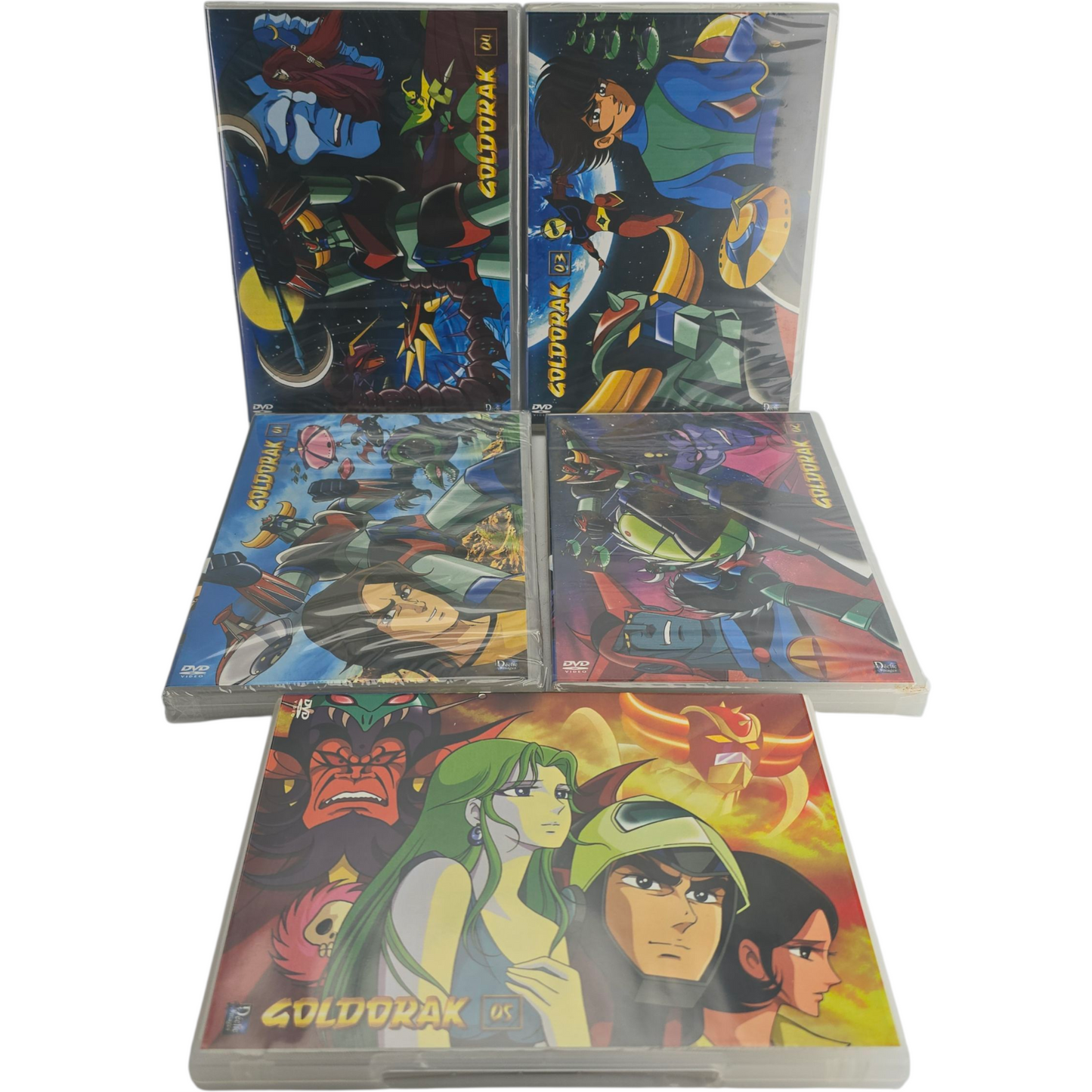 Goldorak 5 DVD  Box 1 (Épisodes 1 à 27) 1975   Actarus, Alcor, Vénusia  Zone B