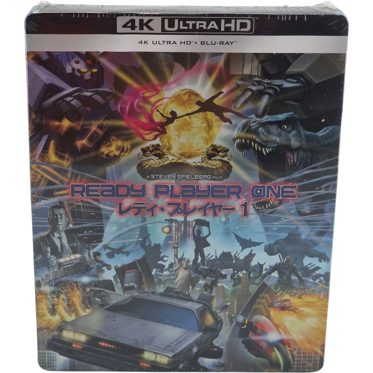 Ready Player One SteelBook 4K Ultra HD +Blu-ray Steven Spielberg , Limitée B
