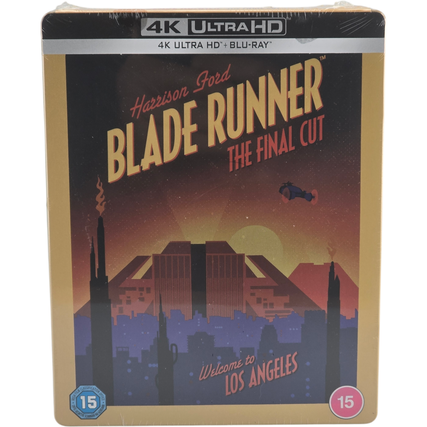 Blade Runner Steelbook 4K HD + Blu-ray Final Cut Sci-fi Series #6 Zavvi Limtd B