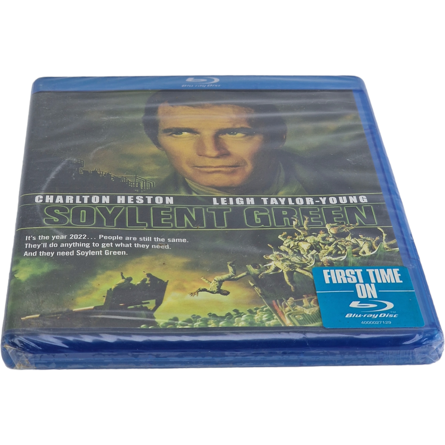 Soleil vert "Soylent Green " 1973 Blu-ray Charlton Heston 2011 Region Libre