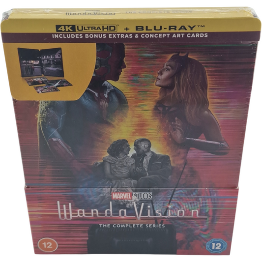 WandaVision : Série Complètes SteelBook 4K Ultra HD + Blu-ray  Collector's Libre