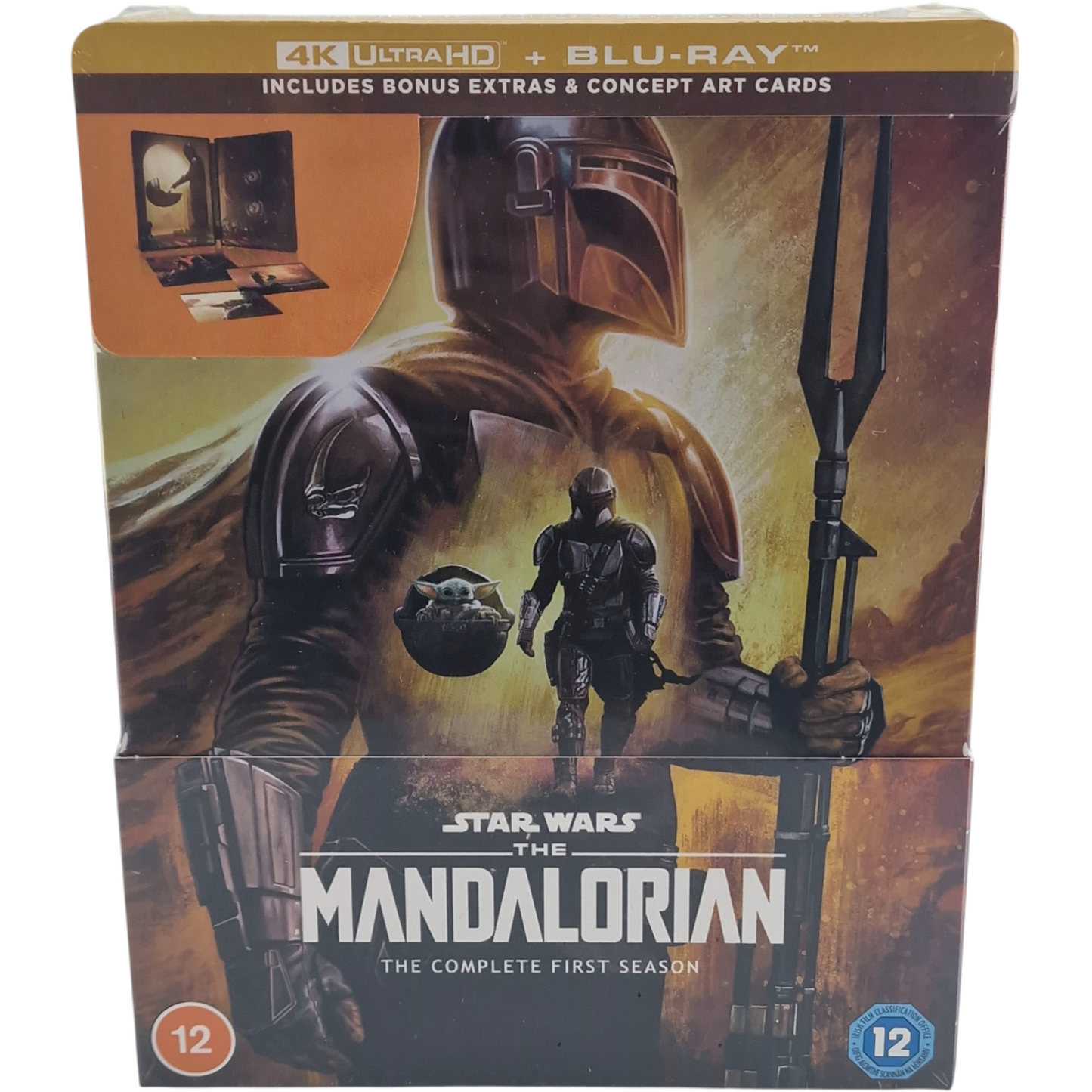 The Mandalorian: 1 ère saison SteelBook 4K Ultra HD + Blu-ray Collector's Libre