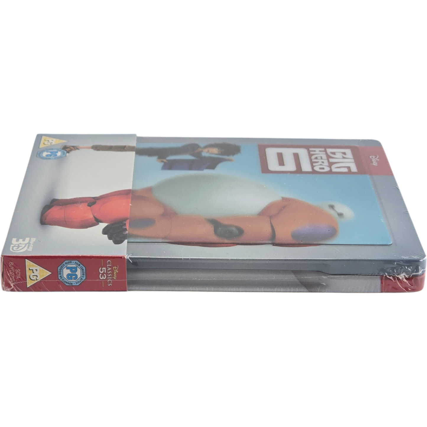 Big Hero 6 Steelbook Blu-ray 3D +2D Disney Zavvi exlusif lenticulaire 2017 Libre