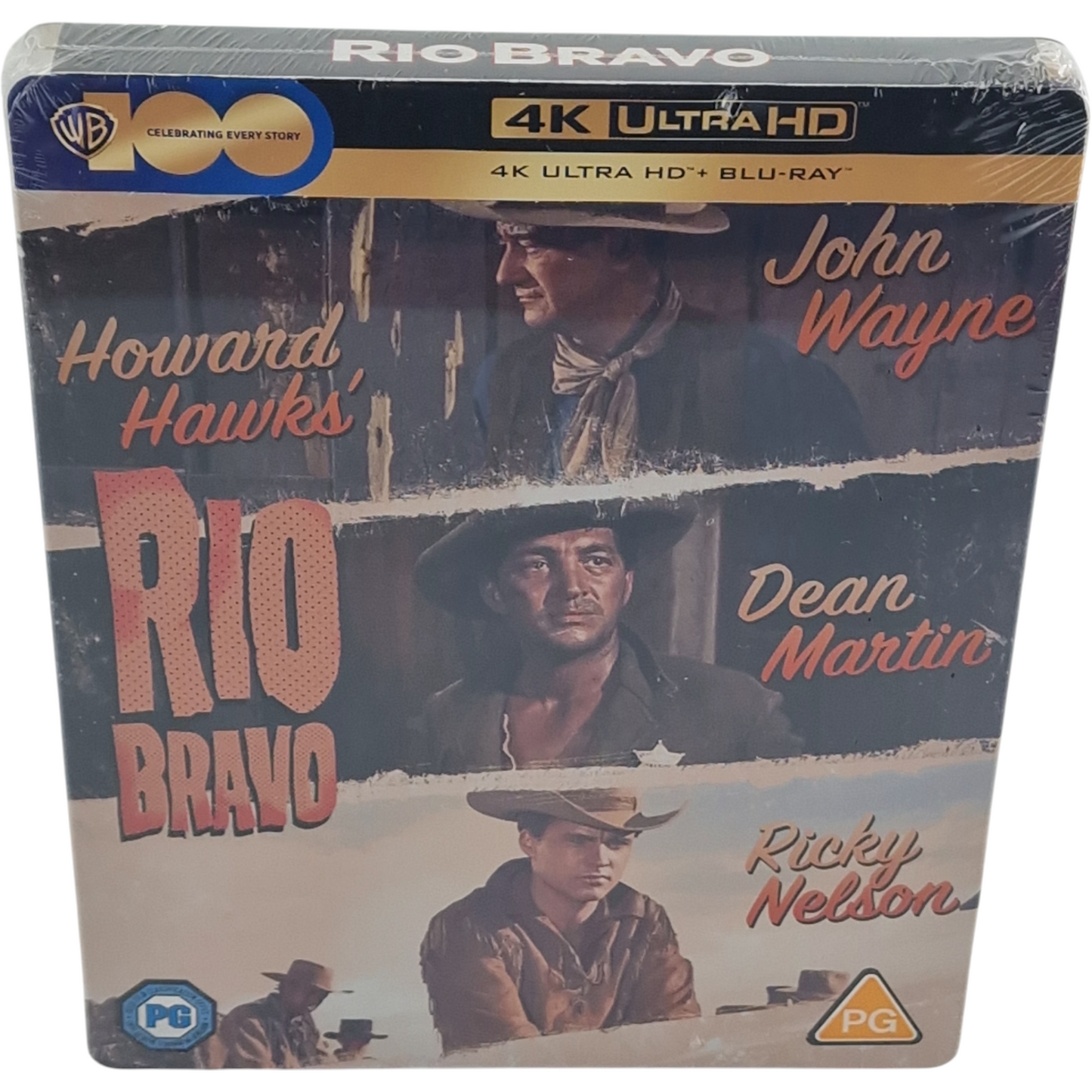 Rio Bravo SteelBook 4K Ultra HD+Blu-ray édi limitée John Wayne, Dean Martin B