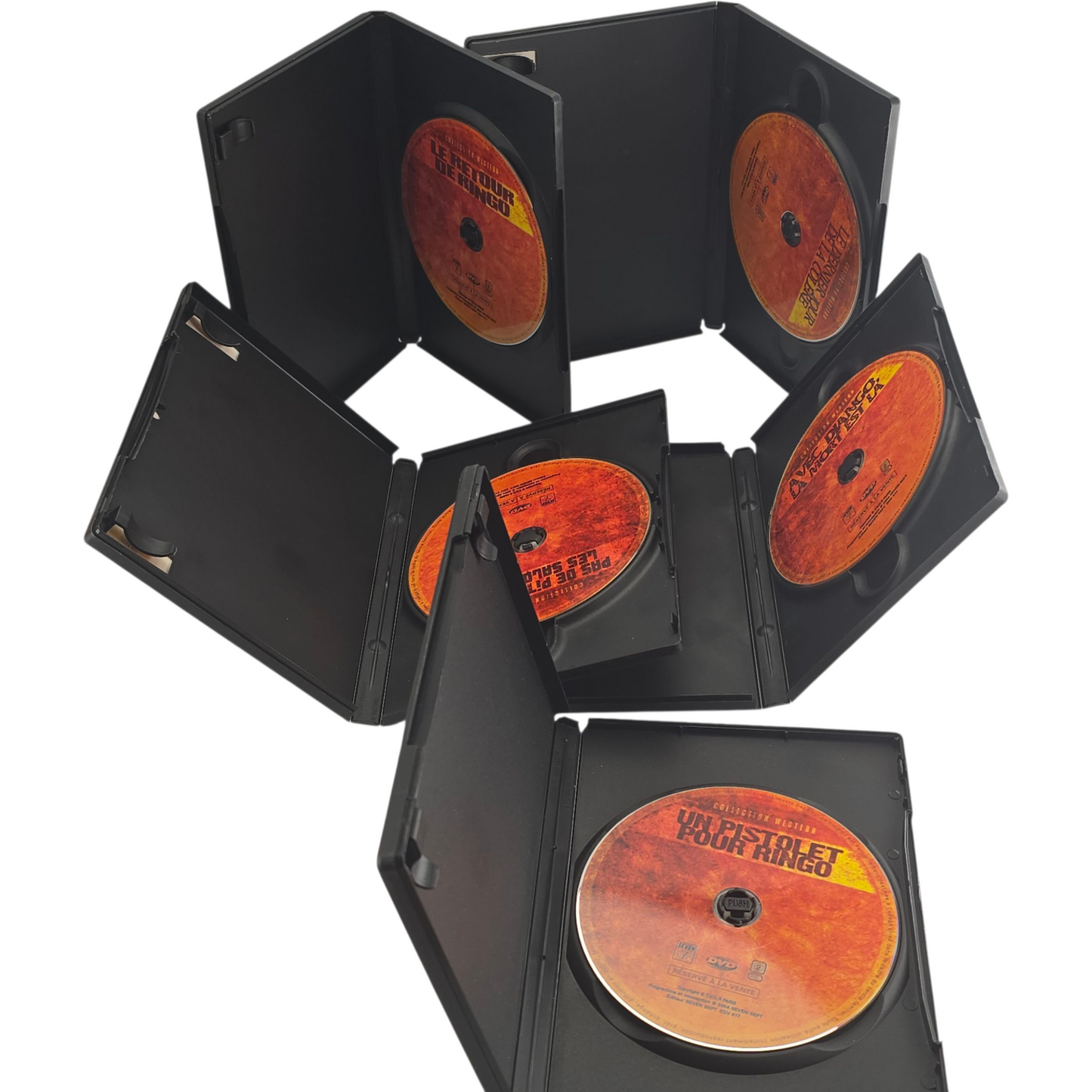 Coffret Western DVD Le meilleur du western italien - Vol. 1 (5 DVD) Zone B