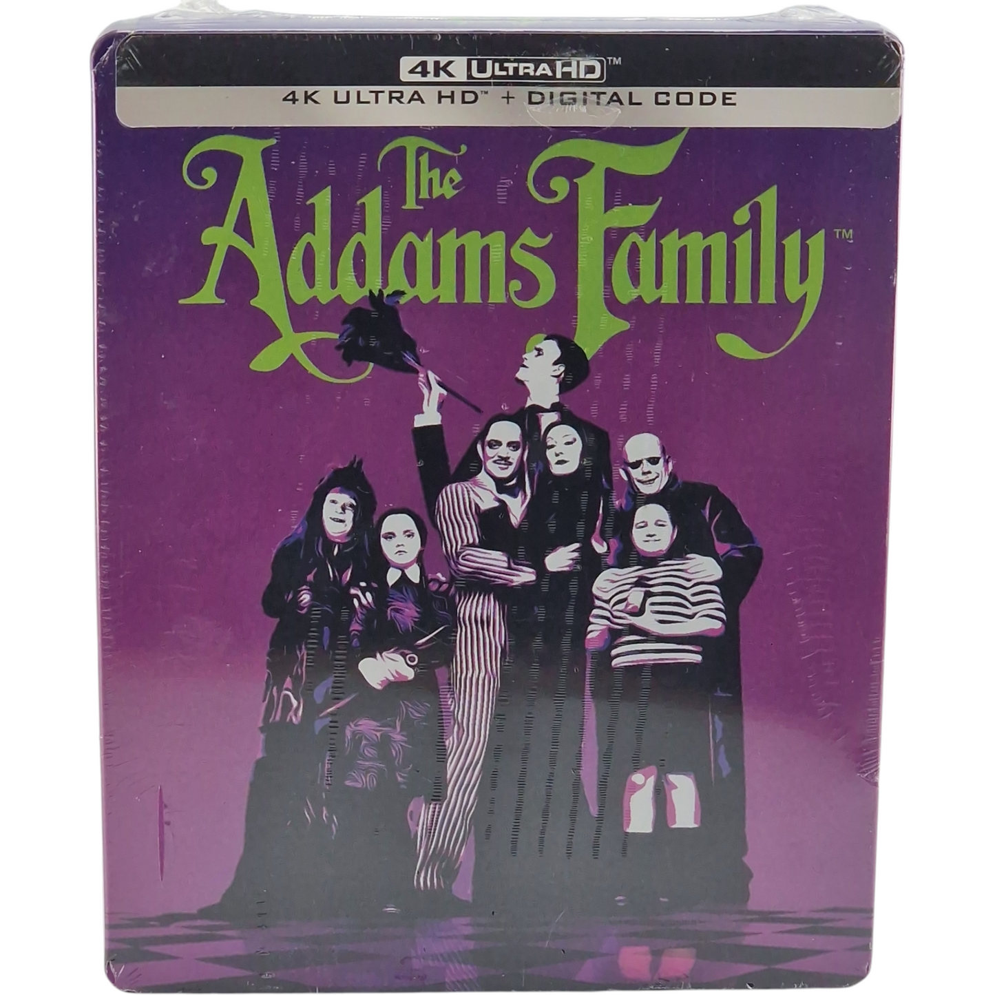 La famille Addams 1991 Blu-ray SteelBook 4K Ultra HD + Digital 2022 Zone Libre
