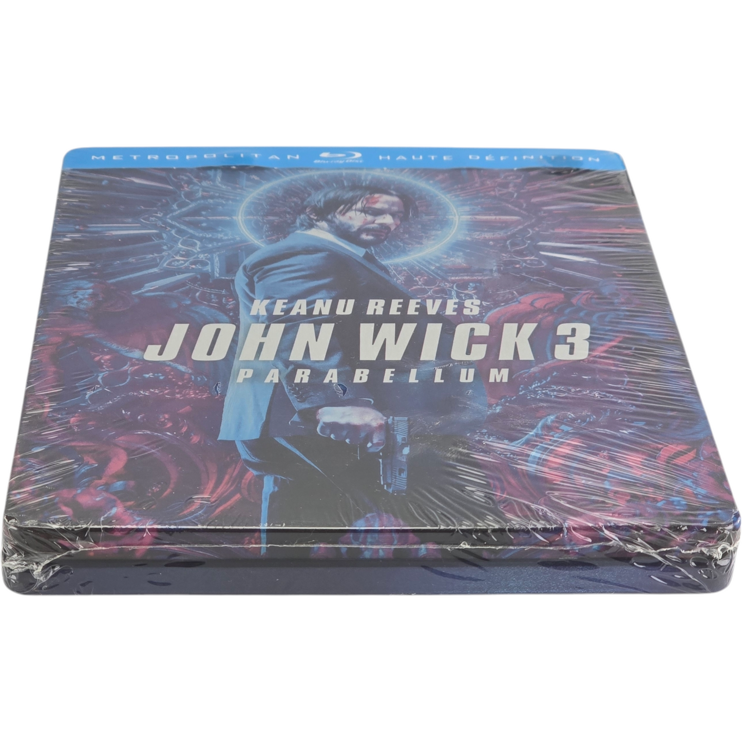 John Wick : Chapitre 3 Parabellum Blu-ray SteelBook Keanu Reeves 2019 Region B