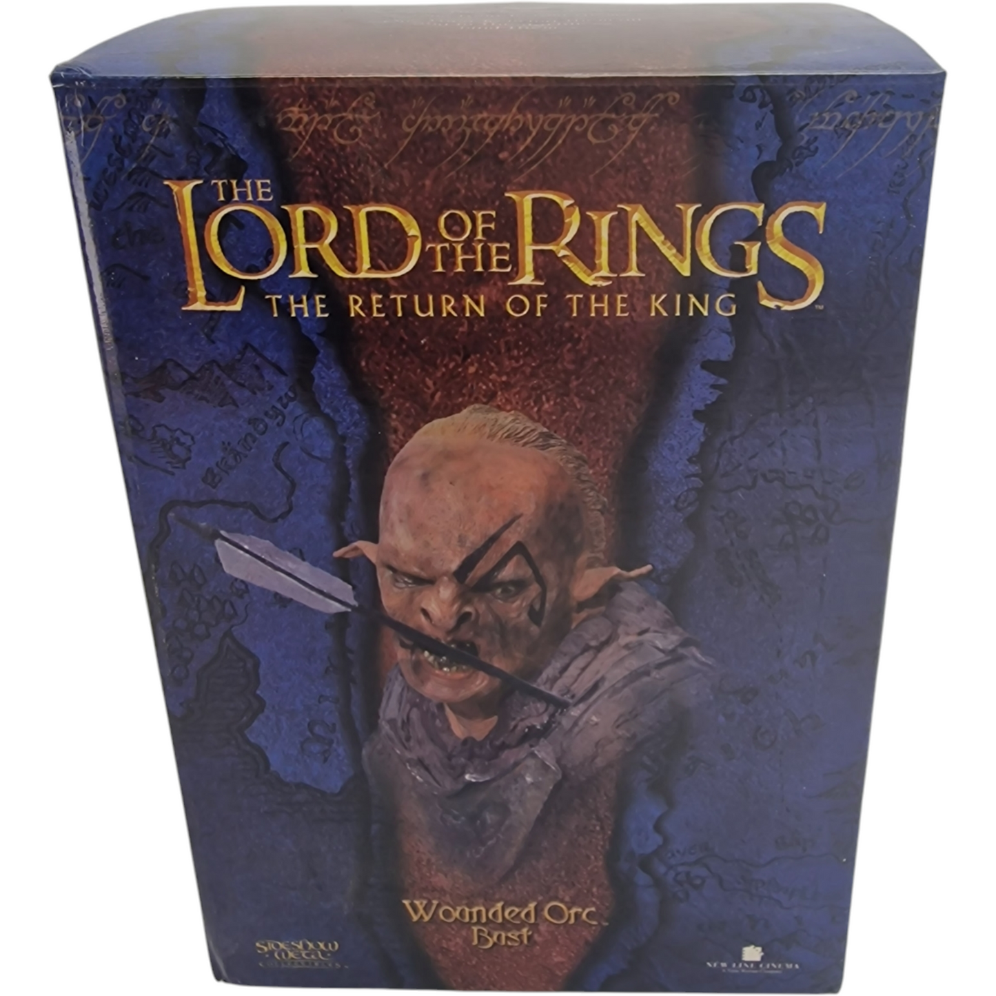 Seigneur des Anneaux Buste Resine Wounded Orc Sideshow Weta 1500 EX Numéroté