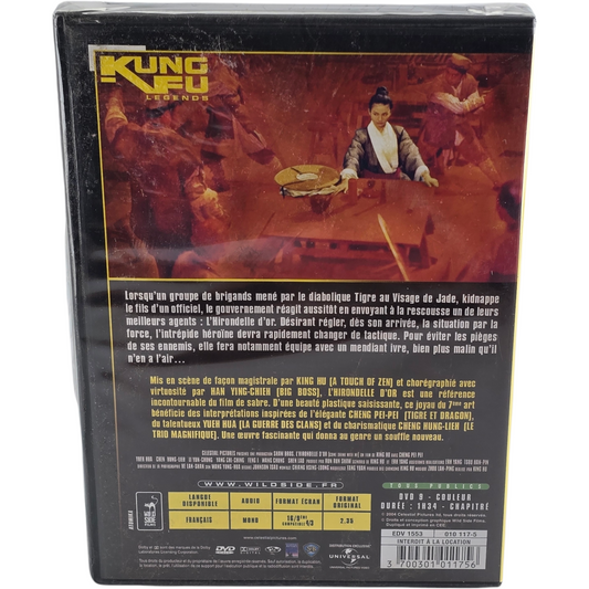 L'hirondelle D'or DVD Cheh Chang 1966 : King Hu Pei-pei Cheng 2006 Zone 2