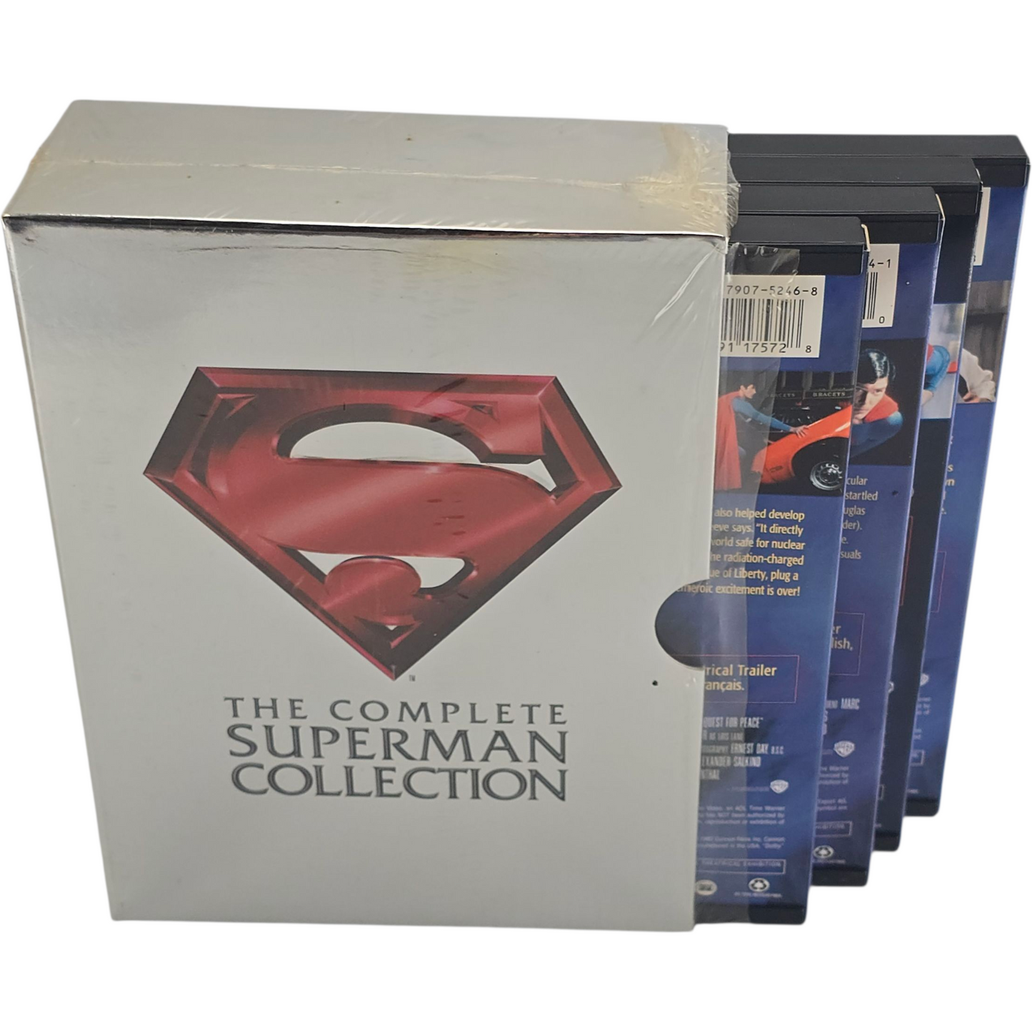 The Complete Superman Collection DVD 4 Films Zone 1 US Import