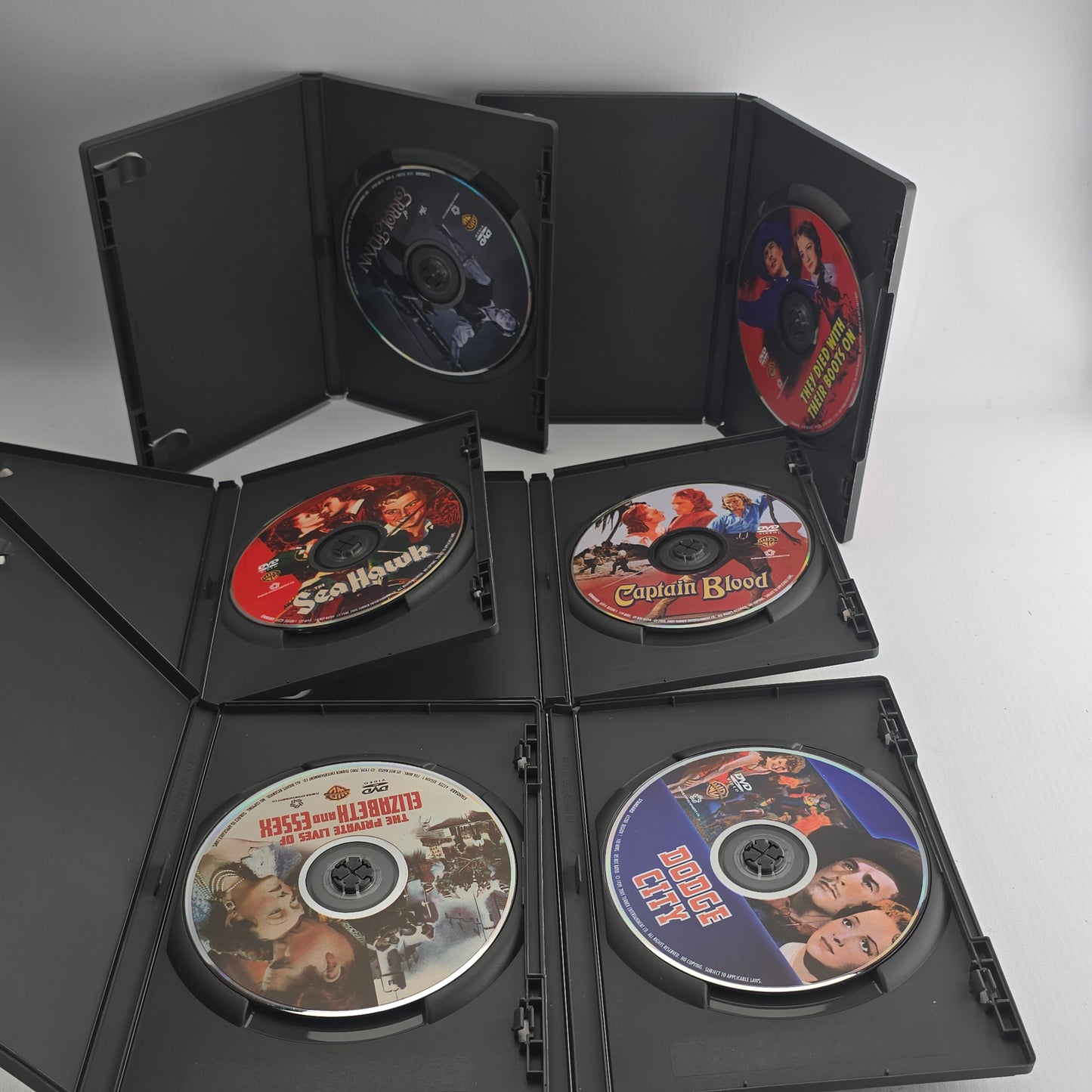 Errol Flynn - Signature Collection DVD 5 Classiques Zone 1 – Import USA