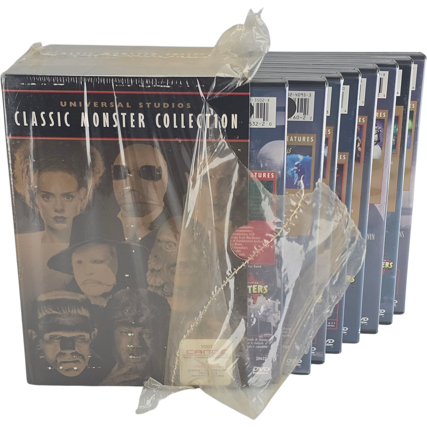 Universal Studios Classic Monster Collection DVD 9 Films Zone 1 US Import