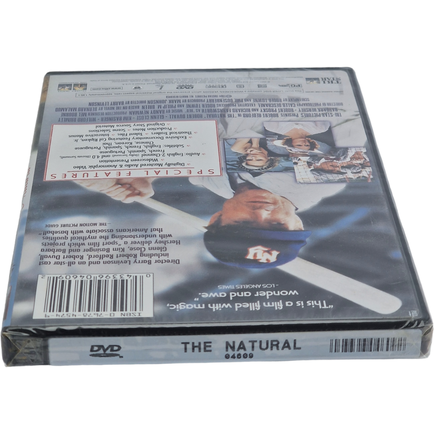 Le Meilleur (The Natural) DVD Robert Redford, Robert Duvall, Glenn Close Zone 1