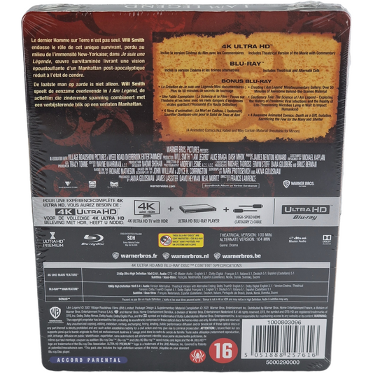 I Am Legend - SteelBook 4K Ultra HD + Blu-ray - Visuel 3