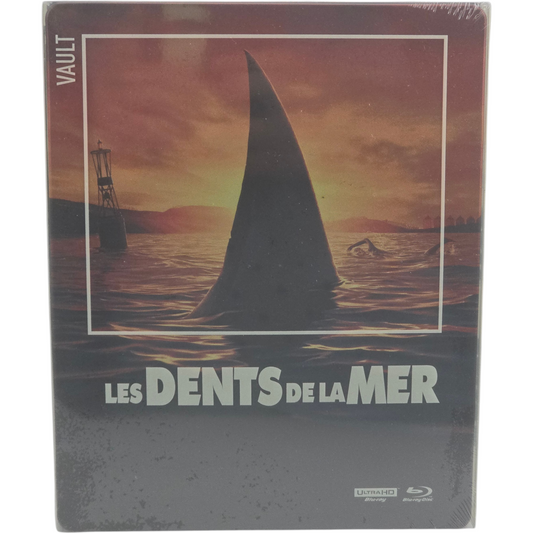 Les Dents de la mer Jaws SteelBook 4K Blu-ray Film Vault France Spielberg VF