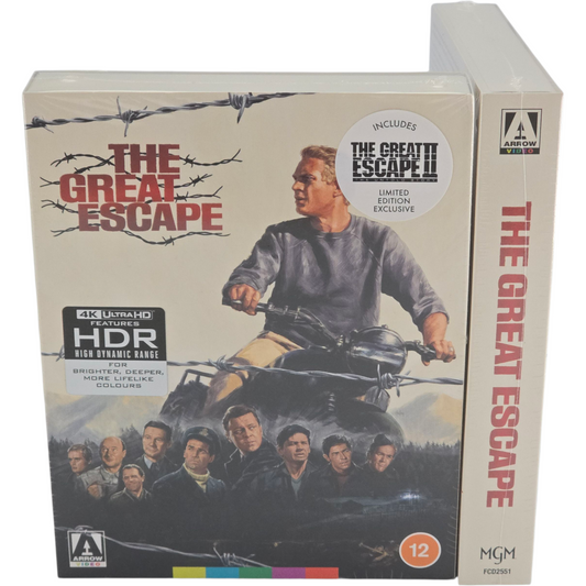 La Grande Évasion (1963) + The Great Escape II (1988) 4K Ultra HD + Blu-ray VO