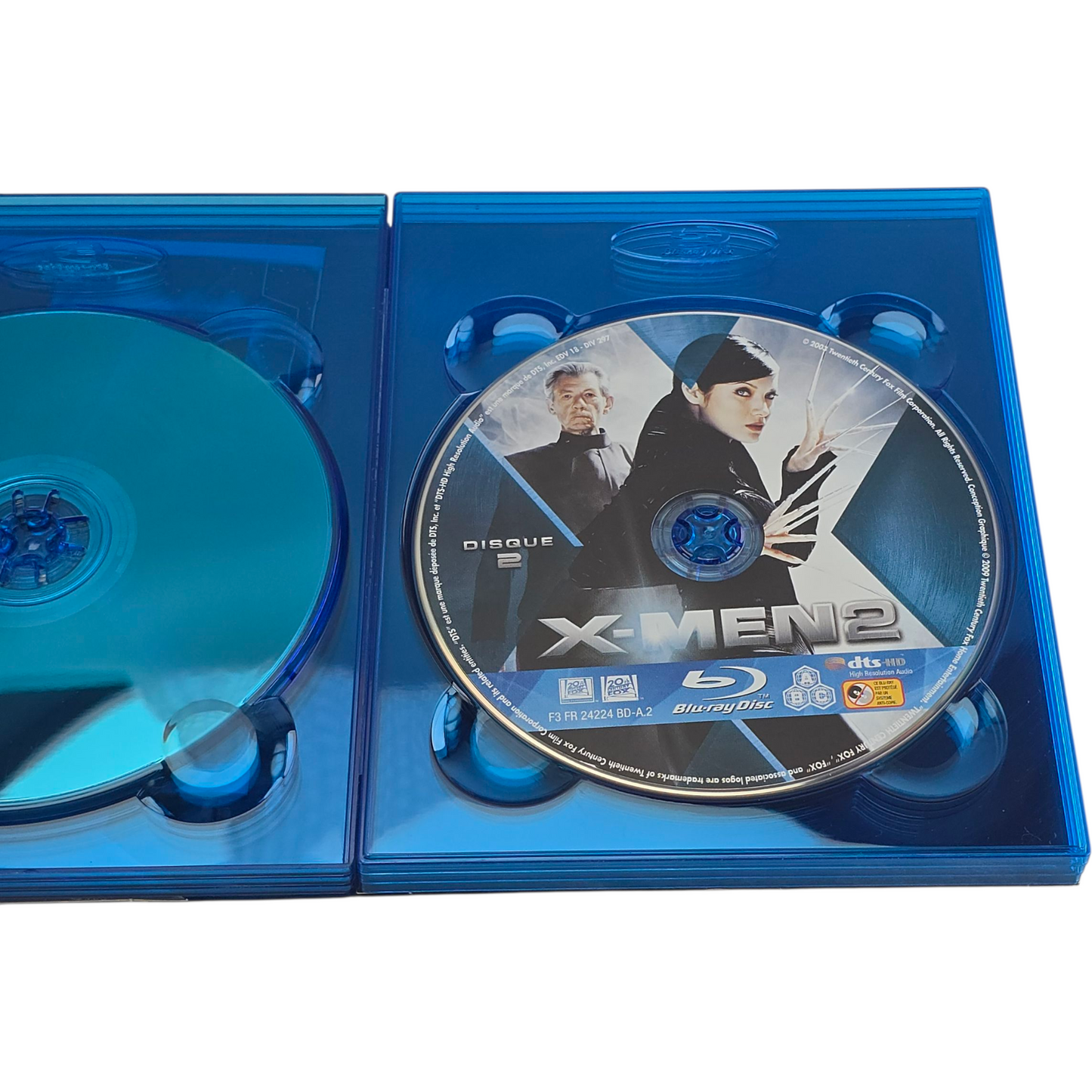 X-Men Trilogie 6 Blu-ray DigiPack X-Men 1 + 2 + L'affrontement final Édt Ultime Zone 2